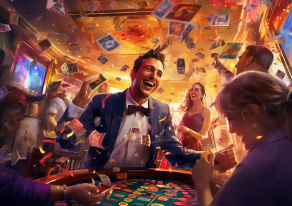 Ilustrasi akses bermain slot online di botakbet dengan perangkat mobile